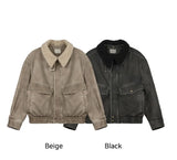 Carton Sherpa Dyeing Leather Mustang