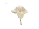 Mison Reversible Wool Fluffy Earflap Hat