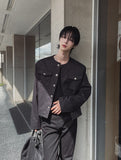 Geo Pocket Tweed Jacket
