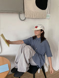 [unisex] Necket linen stripe banding pants