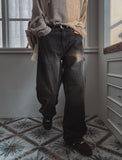 Rhodia Damage Sand Denim Pants