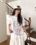 Code Vintage Lettering Short Sleeve