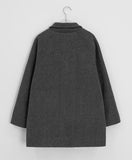 Dylan 2oz High Neck Button Half Coat