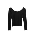 Roun Basic Deep Round Neck Tee