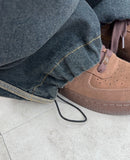 Menver Track Banding Denim Pants
