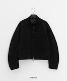 Canuri Two-Way Corduroy No-Collar Jumper Jacket