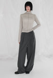 PINSTRIPE STRAP SLACKS