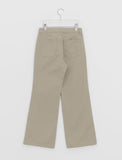 Pigenpi Cotton Semi Bootcut Pants
