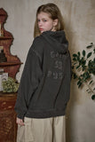 [2-WAY] Rust Patch Pigment Hood Zip-Up