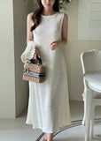 Lapid Pleats Sleeveless Long One Piece (Strap set)