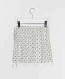 Insico Layered Banding Dot Skirt