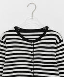 Recoach Round Stripe Cardigan