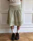 [MADE] Lepin Frill Midi Skirt