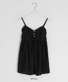 Yura Lace Smoke Back Shirring Sleeveless Bustier