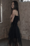 [mnem] Shard Tulle Skirt