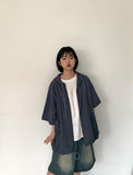 Hyoshi Summer Hood Short Sleeve Wind Jumper