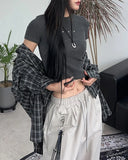End Rivet Pigment Crop Tee