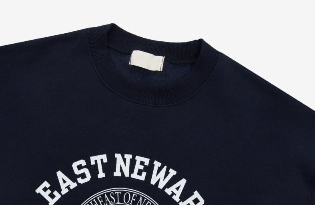 【MODERNIF】Et Lettering Pile Sweatshirt modernif (モダンイフ) - エトレタリングパイル生地スウェット