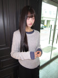 Luhan Alpaca Wool Round Ribbed Knit