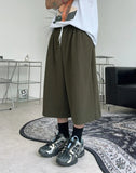 Kainen Pintuck Three-Quarter Bermuda Pants