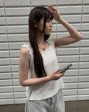 Maje Square Summer Knit Sleeveless