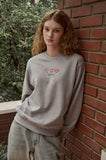 Caroline Chain Embroidered Sweatshirt