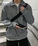 Planning Half Zip Up Knit