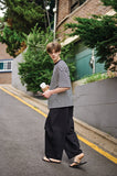 Heavy Overfit Border Short Sleeve T-shirt