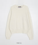 Tofu Basic Lambswool Cashmere Round Knit