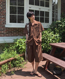 Solar Pleated Half Shirt