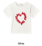 Harni Boucle Embroidery Crop Tee