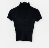 plurie short-sleeved turtleneck knitwear