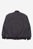 Endric 2-way zip-up denim jacket