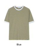 Dale striped ringer tee