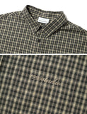 Small Logo Embroidered Pocket Check Shirt