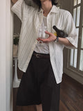 Lopez Net Half Shirt