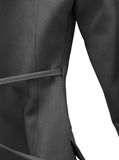 Lab Shirt Layered Wrap One Piece Jacket