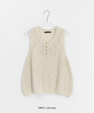 Keltabo Summer Layered Punching Knit Vest