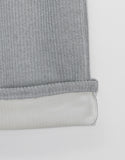 Corenti Banding Ribbed Brushed Wide Pants
