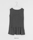 Hochimi Frill Layered Sleeveless