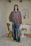 Happy Callie Raglan Pigment Sweatshirt