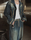 Raven Deki Cropped Denim Jacket