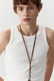 esc snug ribbed tank top