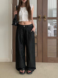 Evil Shirring Crop Puff Ribbon Smoke Blouse