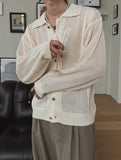 Florie Openwork Knit Cardigan
