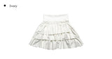 Kyuhi Frill Tiered Mini Skirt