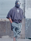 DHM MUIL Washed Denim Bermuda Shorts