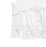 Shuyi Lace Puff Blouse