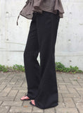 Rowe Tencel Cotton Low-Rise Bootcut Pants