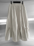 Tura Pintuck Long Skirt